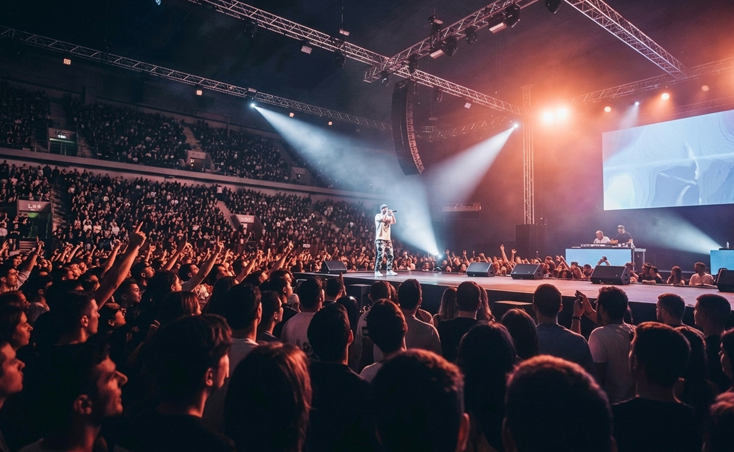 Crowd at Musicland Mumbai mainstage
